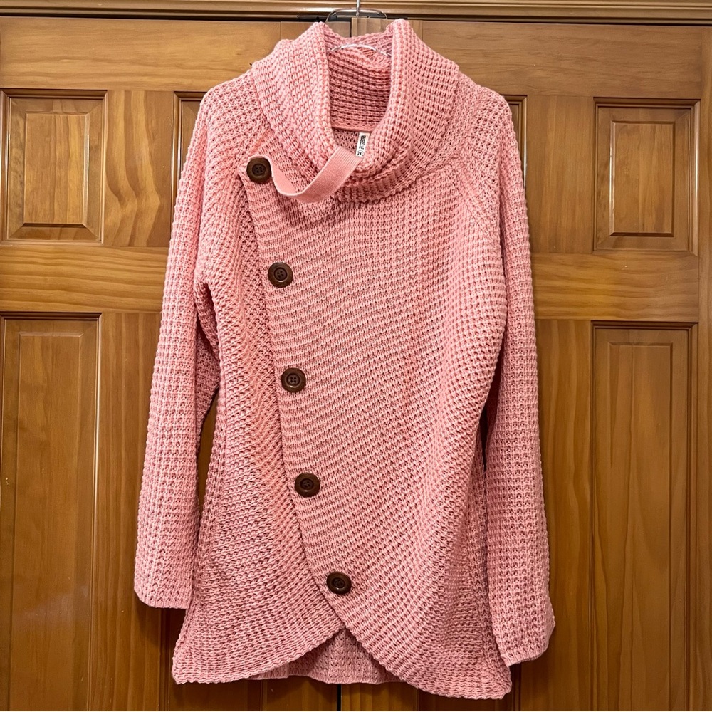 Grecerelle Women's Coral 2XL Sweater